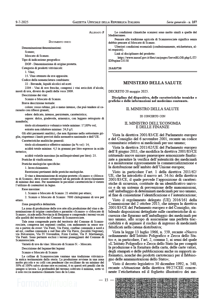 Italy Serialization